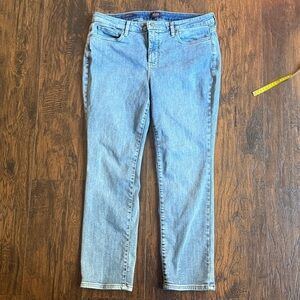 NYDJ Sheri Slim Jeans 14P Women's denim (I19)